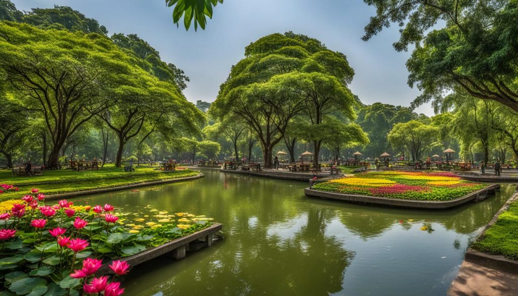 Ecogreen Saigon - Khu vực xanh mát