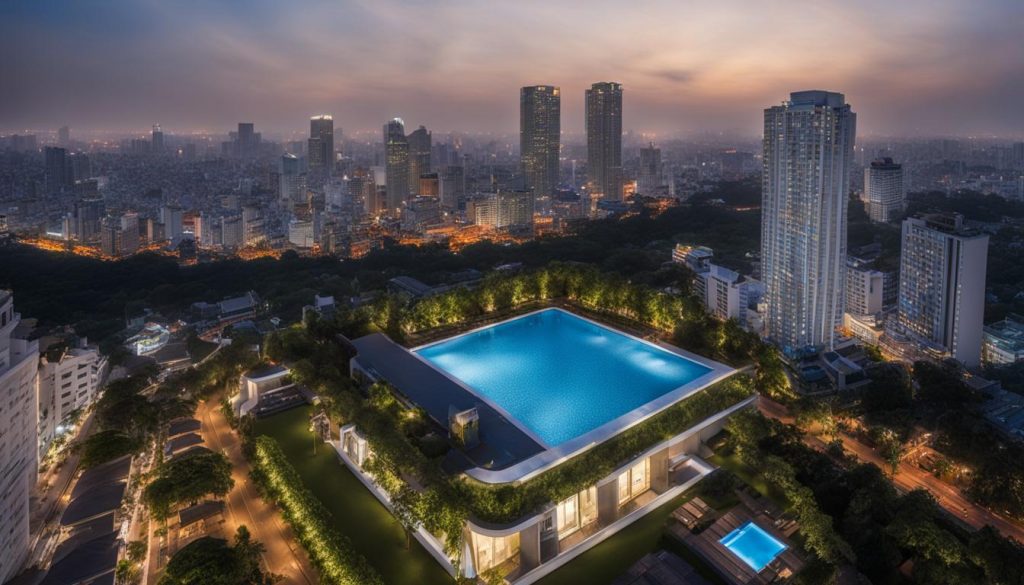 Luxury apartment for business travelers in Ho Chi Minh City