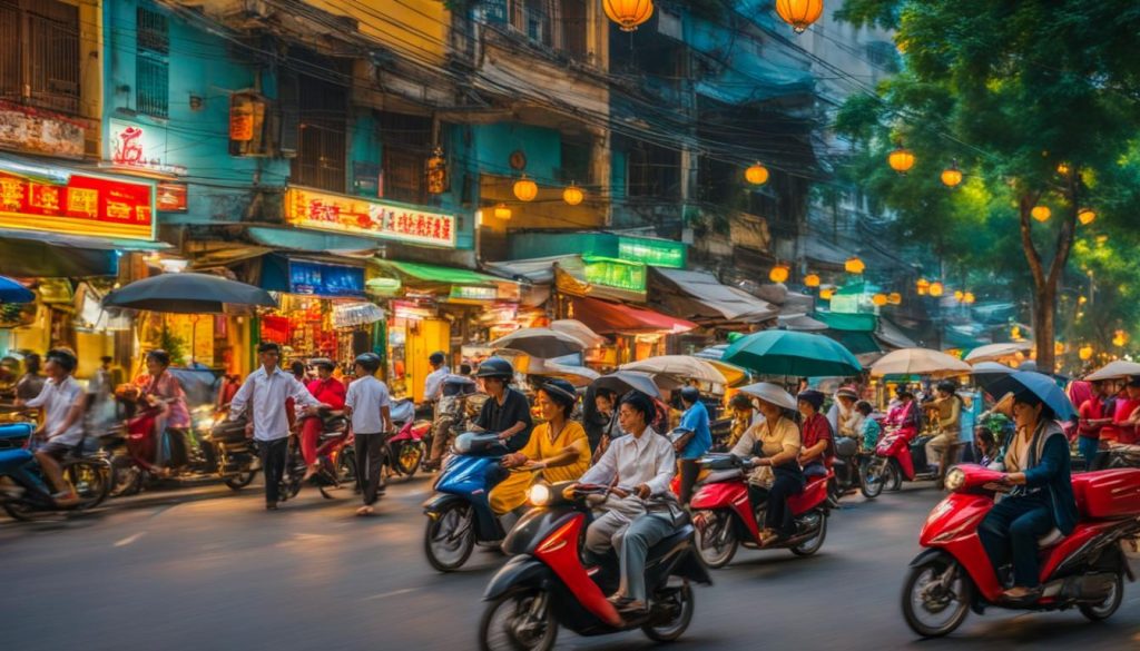 working and living in ho chi minh